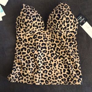 Salt + Cove Leopard print Bust Support